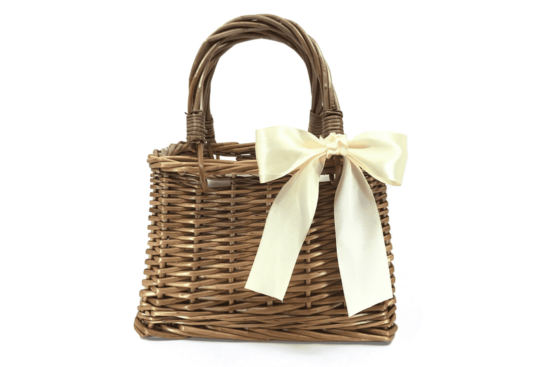 NATURAL STRAW BAG - BROWN